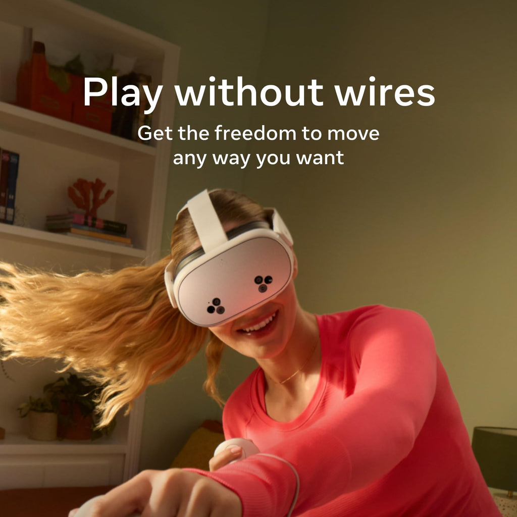 Quest 3S 128GB VR Headset with 2X Graphics Performance