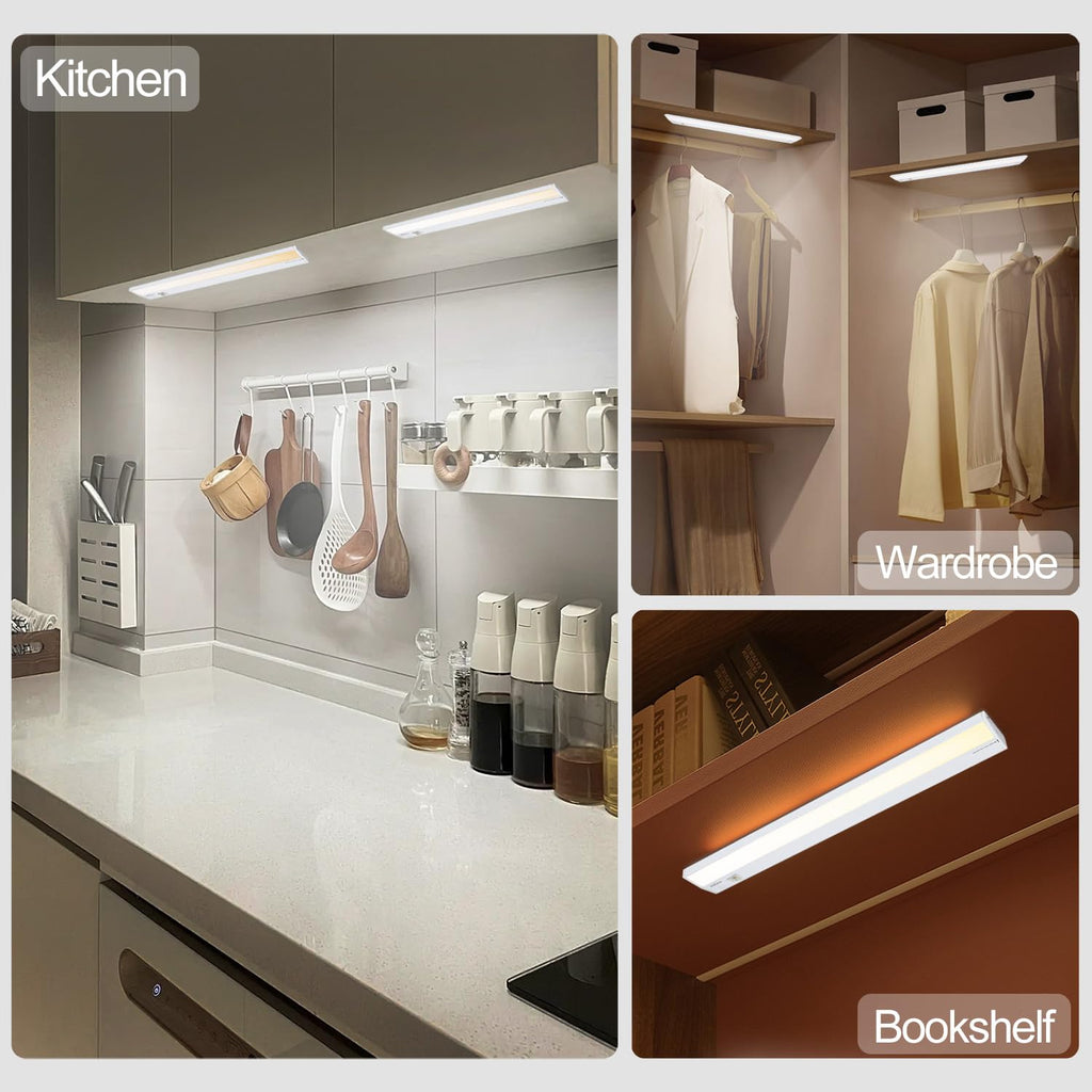 Sabit Quraşdırılan Şkaf Altı LED İşıqları 4-lü Paket 12