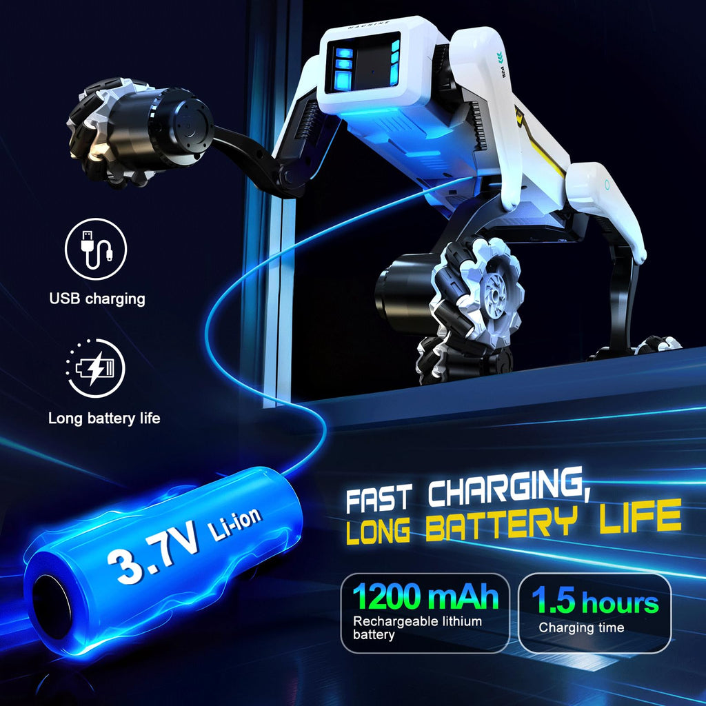 Interactive Robot Dog with Voice Control and Wheels SRD-01