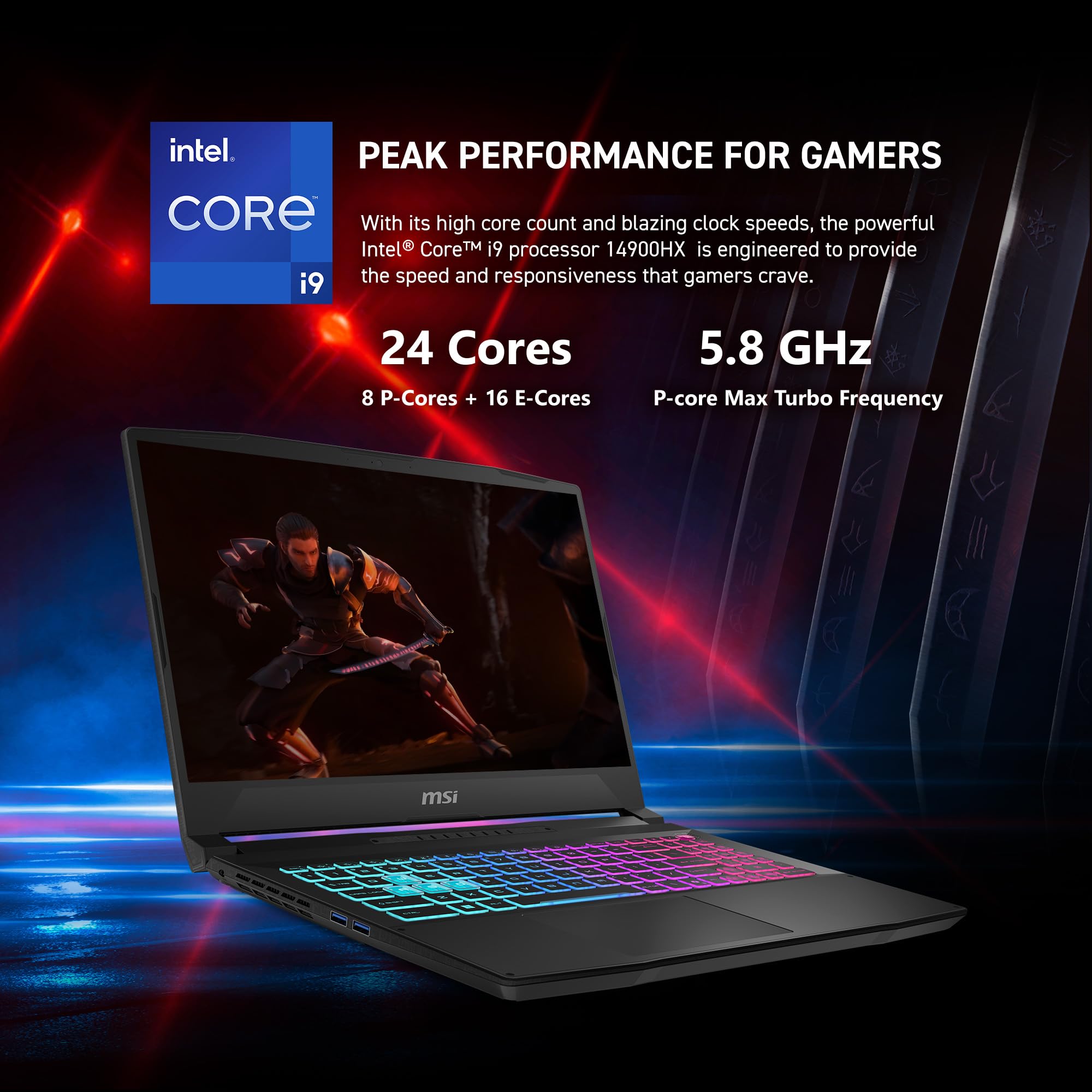 15.6" 165Hz QHD+ игровой ноутбук B14WGK-016US