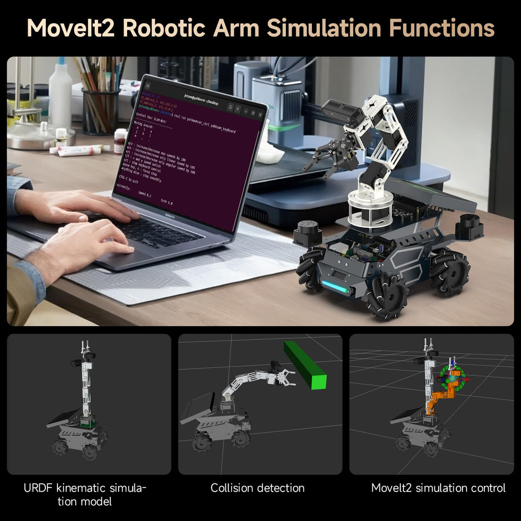 ROS2-Roboter-Kit mit Jetson Orin NX 16GB, 6DOF