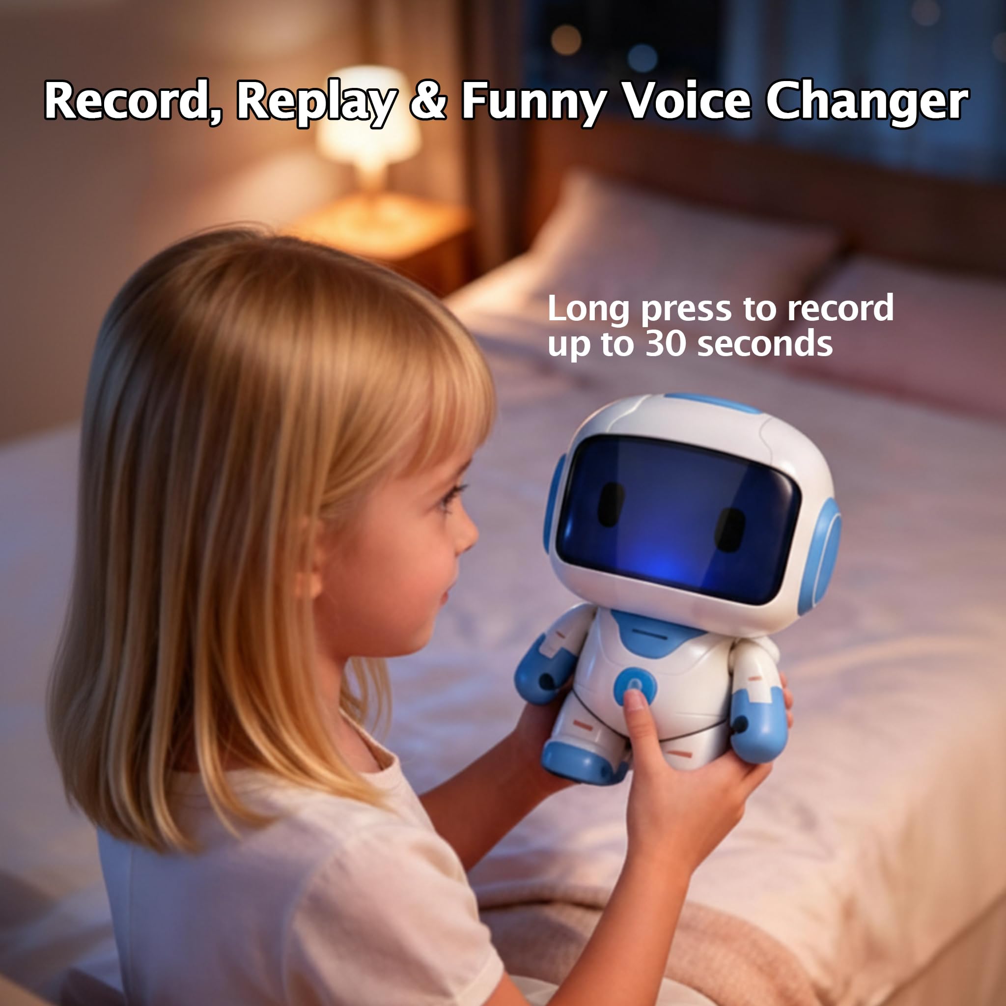 Interactive Learning Robot Toy for Kids with AI Voice