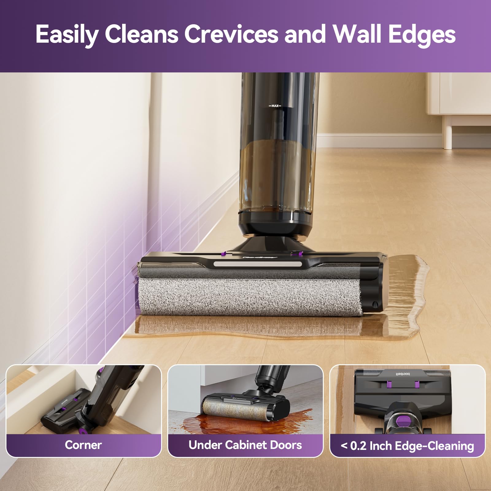 Wet Dry Vacuum Cleaner 16,000Pa 50Mins Runtime W15 Set