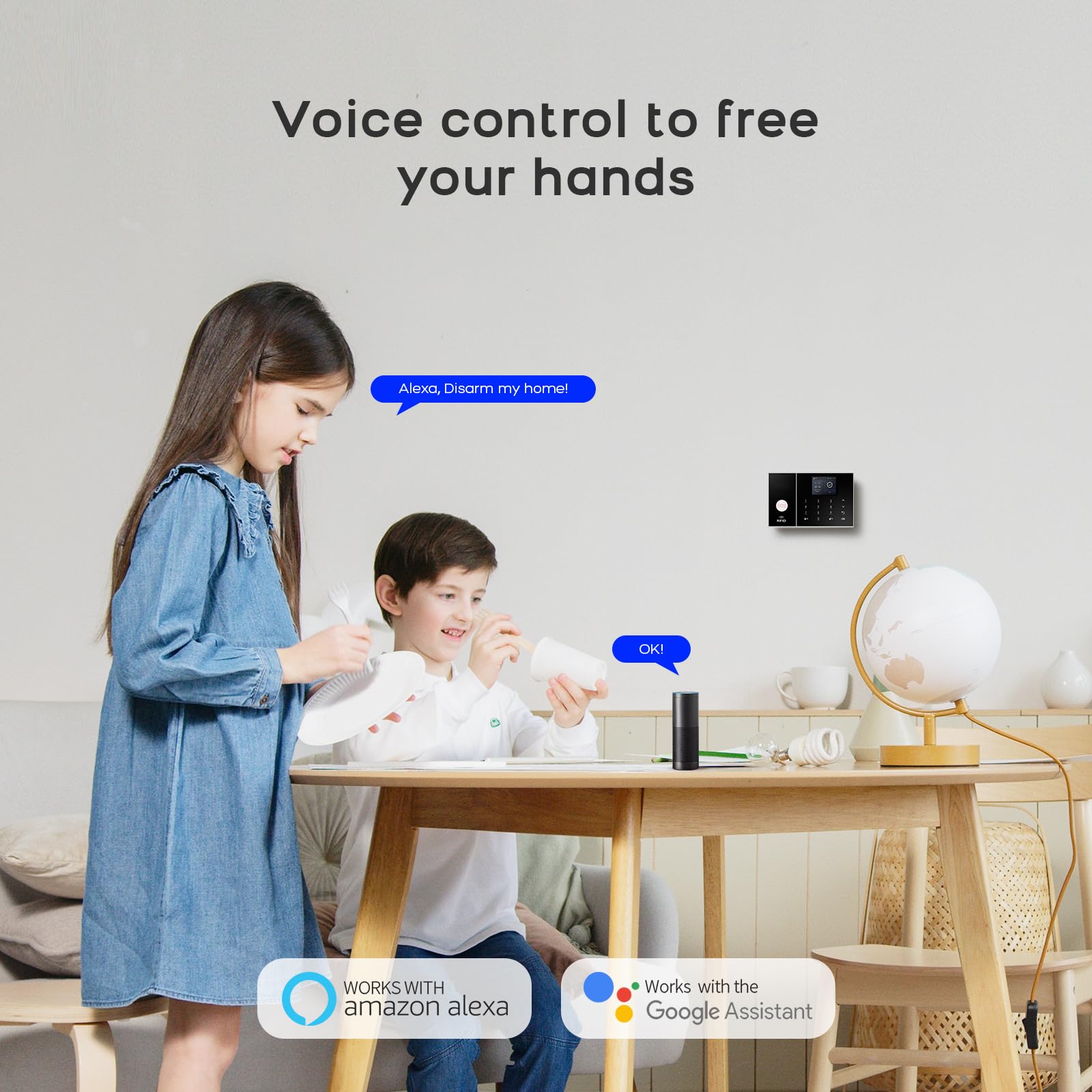 PGST Wireless DIY Smart Home Alarm Security System