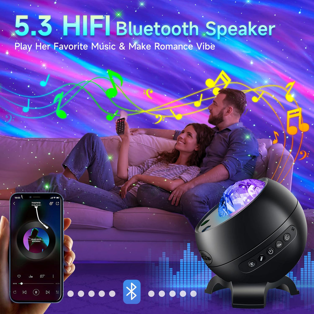 Galaxy Light Projector with 300+ Modes
