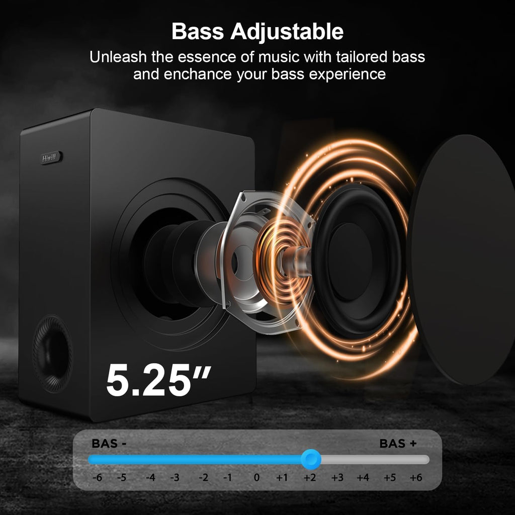 Barra de Sonido Dolby Atmos 250W 2.1ch para Smart