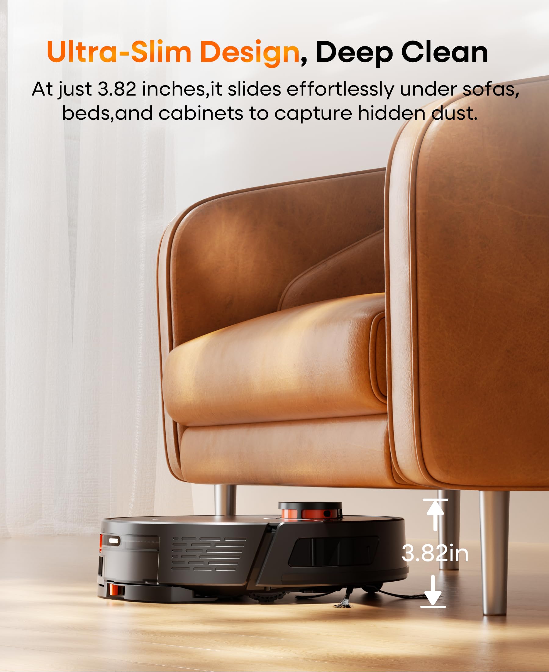 Self-Emptying Robot Vacuum and Mop Combo