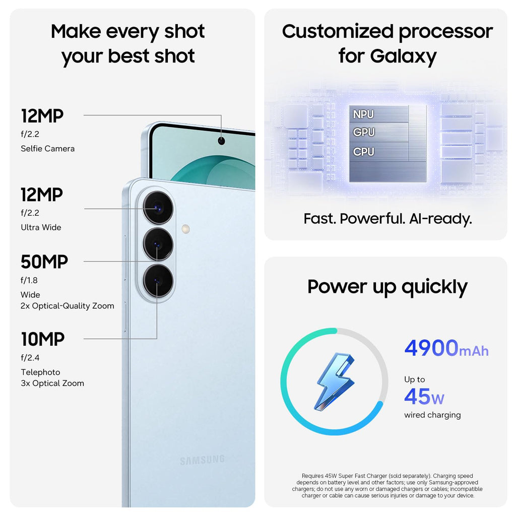Galaxy S26+ 256GB Unlocked Smartphone SM-S947ULBAXAA