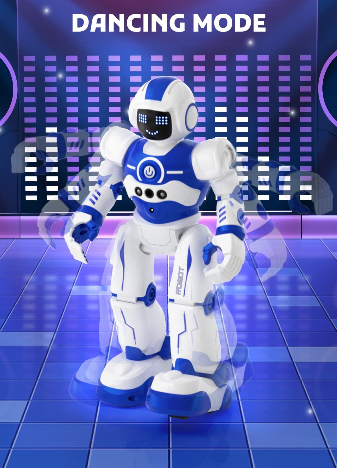 Programmable Robot Toy for Kids STEM Learning RC-100