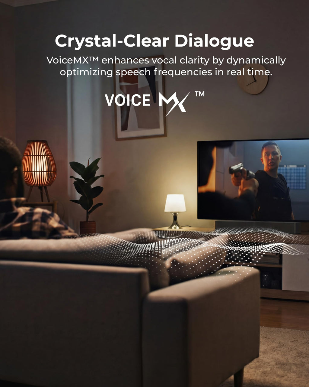 ULTIMEA Sound Bar with Wireless Subwoofer for Deep Bass