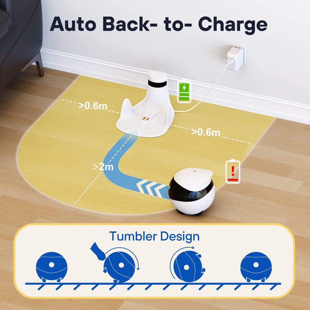 Rocon Ebo SE Pet Robot Camera with Night Vision