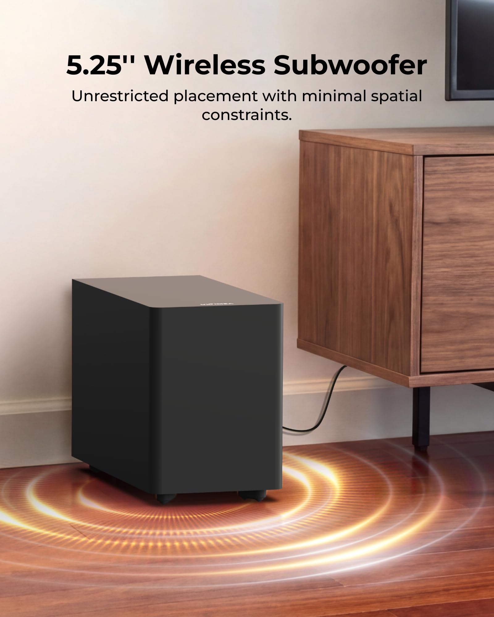 ULTIMEA Sound Bar with Wireless Subwoofer for Deep Bass