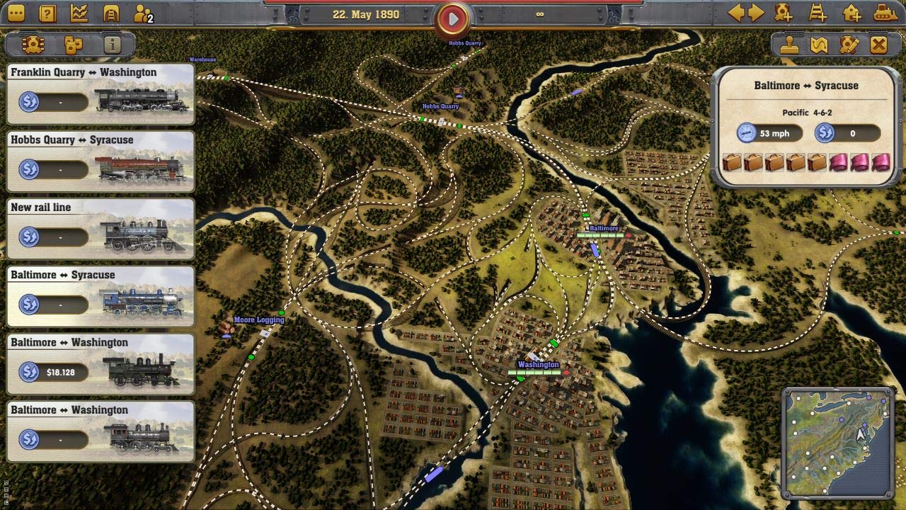 Railway Empire Complete Collection Gioco Strategico Xbox One