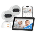 2 Kameralı və 7" UHD Sensorlu Körpə Monitoru