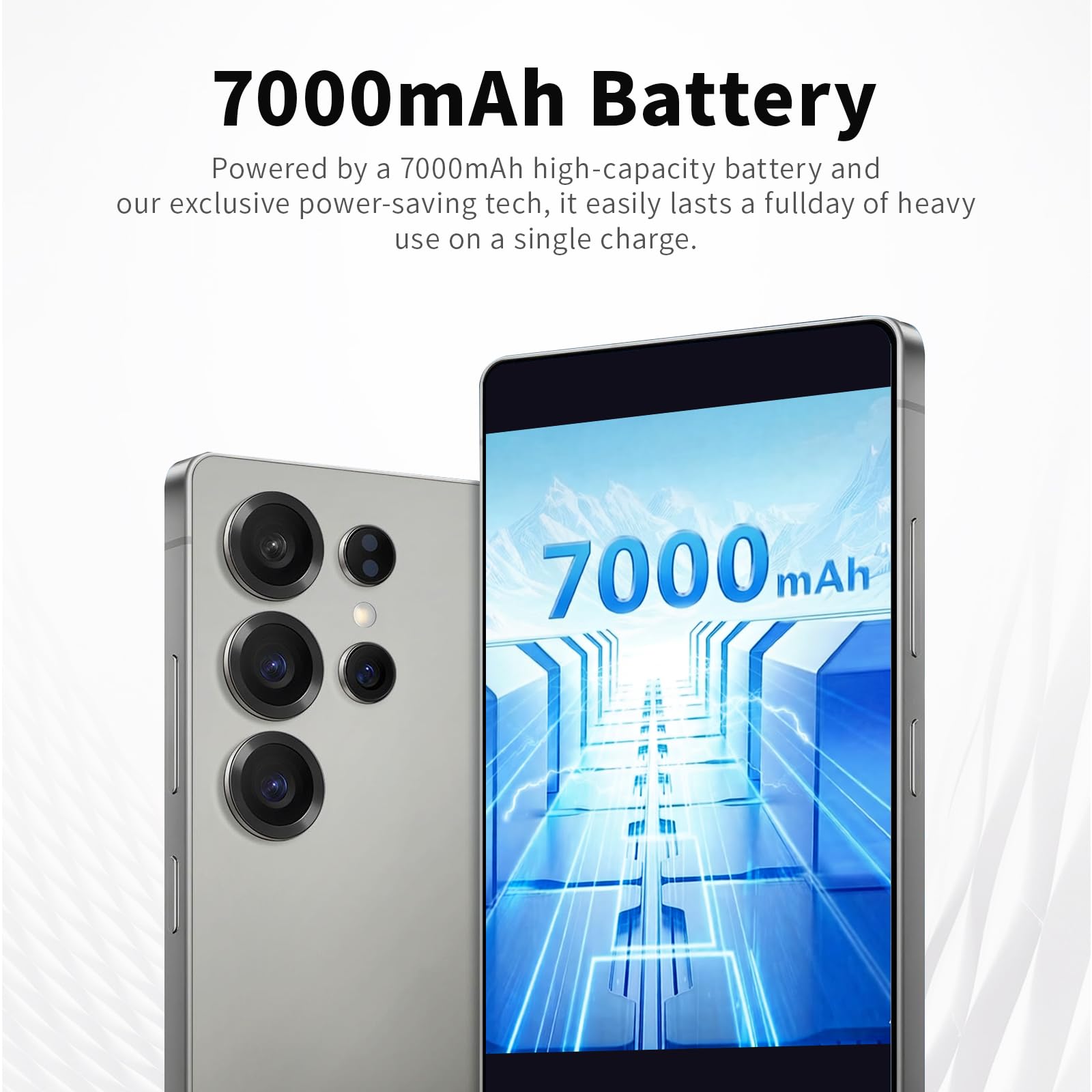 16GB+512GB Android 16.0 Разблокированный телефон 7000mAh 68+108MP Камера S25