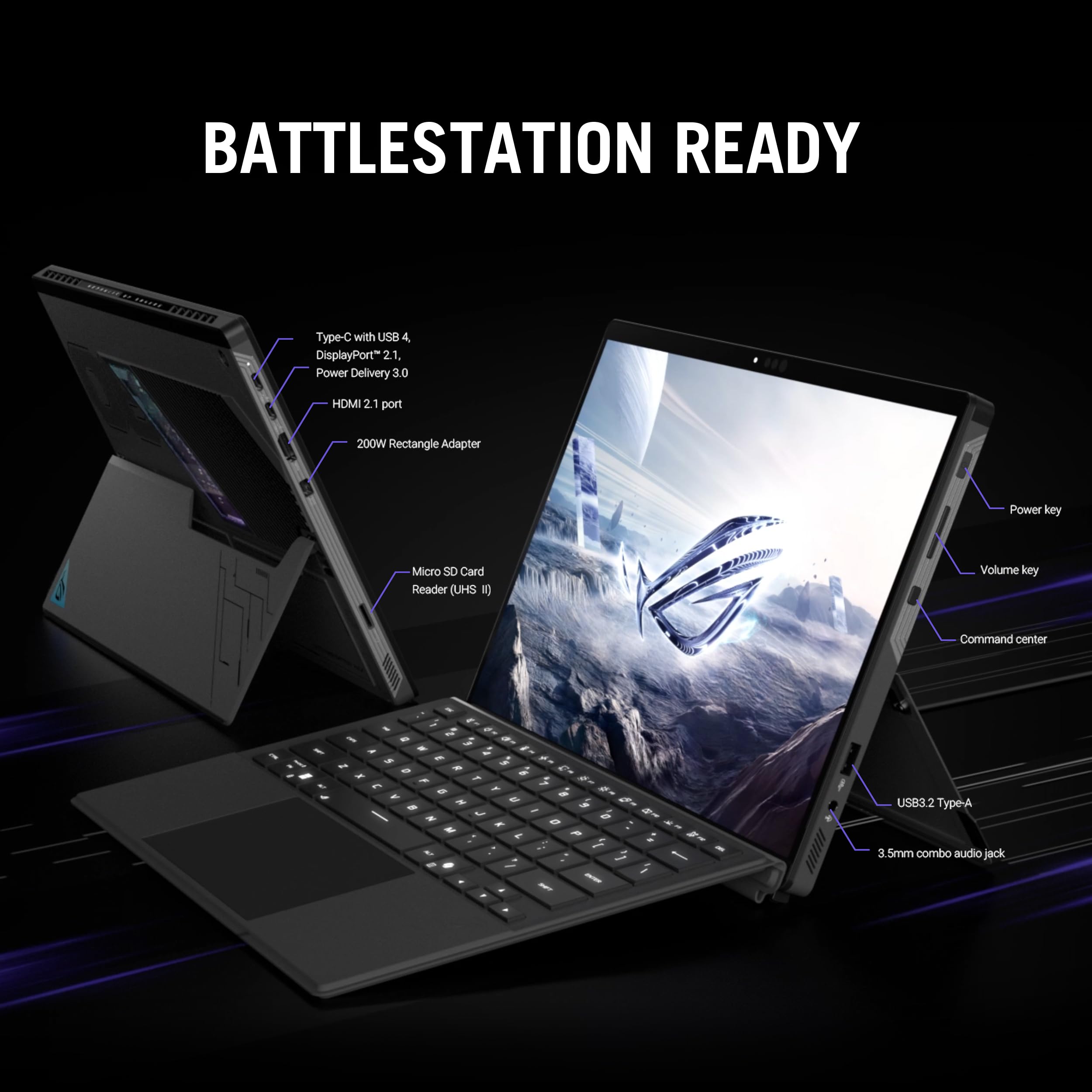 Игровой ноутбук ROG Flow Z13 2.5K 180Hz GZ301