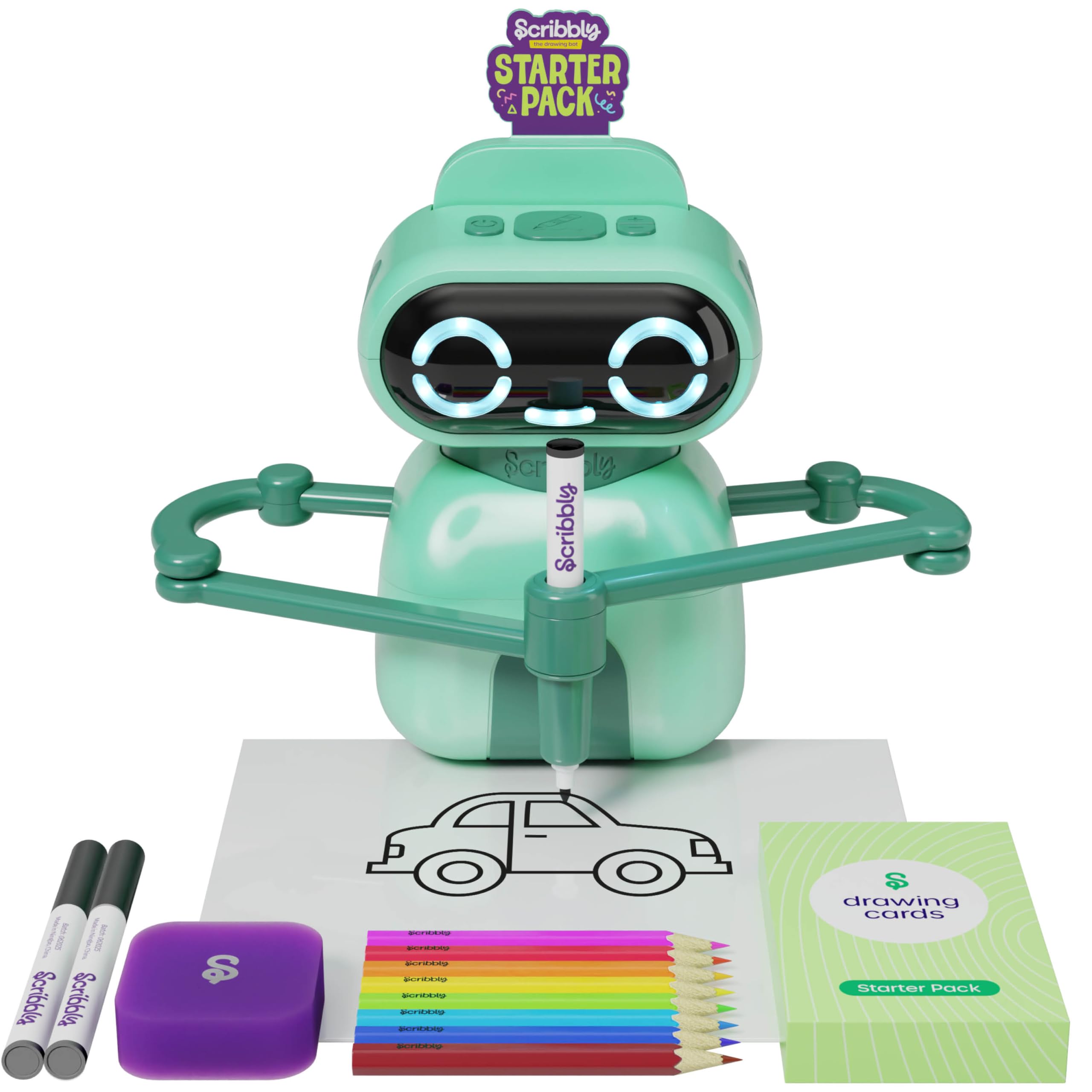 Scribbly Drawing Robot for Kids by Dan&Darci