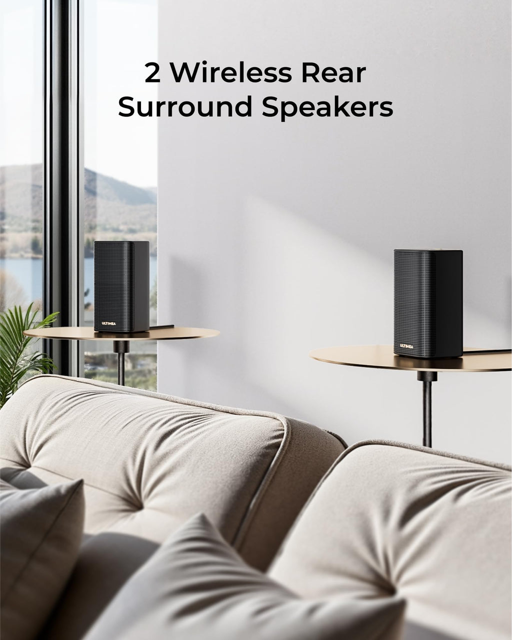 Barra de sonido 5.1.2ch Dolby Atmos con Subwoofer Inalámbrico