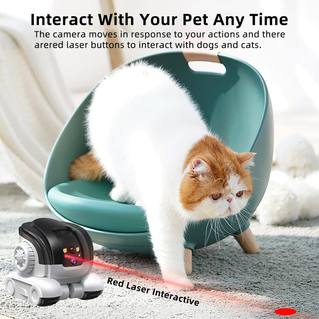 AEZ 1080P Dual Lens Robot Security Camera