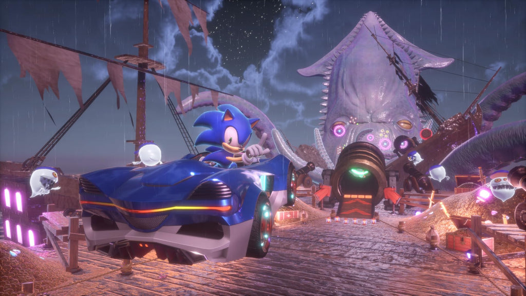 Sonic Racing CrossWorlds Kart Game Amazon Exclusive PS5