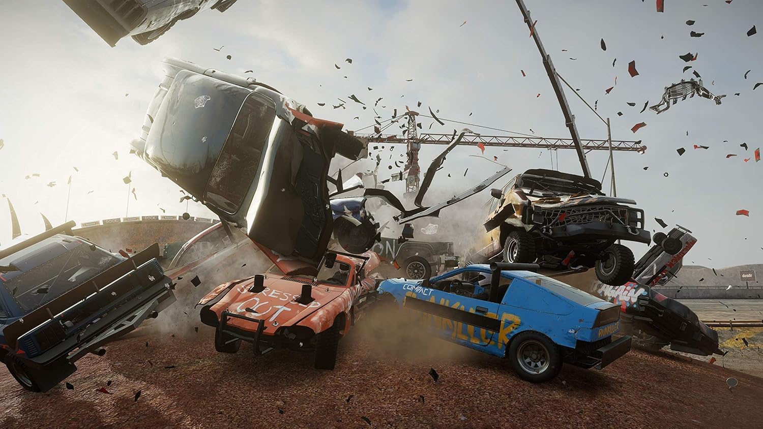 Demolition Racing Game Wreckfest PlayStation 4 Standard Edition