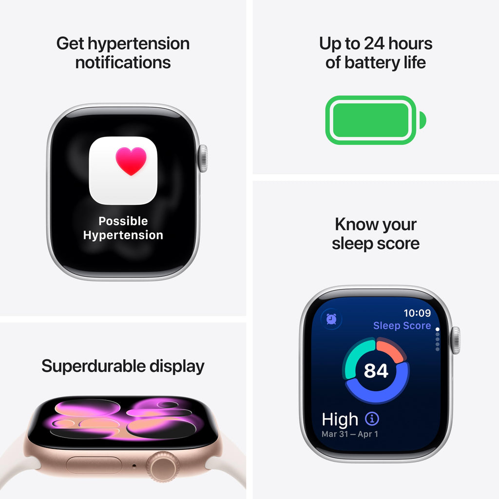 Apple Watch Series 11 GPS 42mm Smartwatch Rose Gold