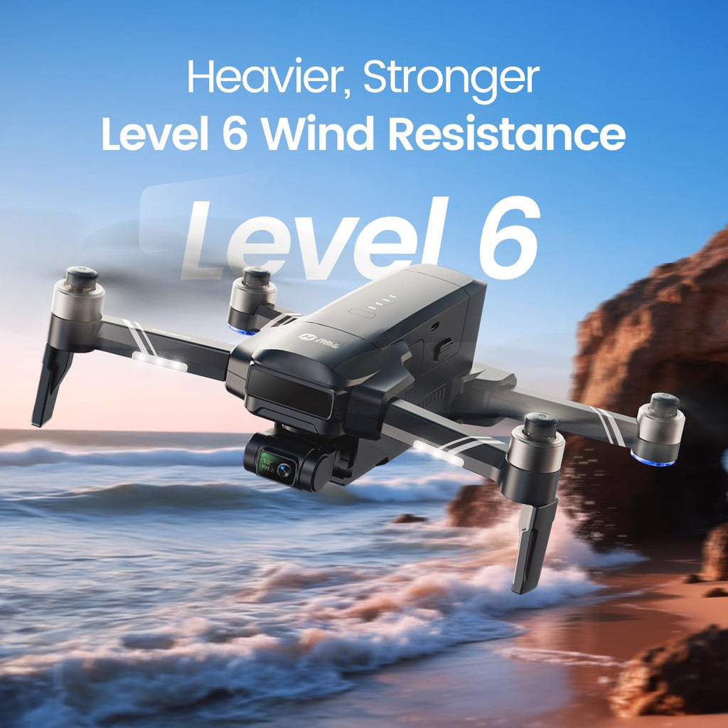 3-Achsen-Gimbal-Drohne mit 4K-Kamera GPS HS600D