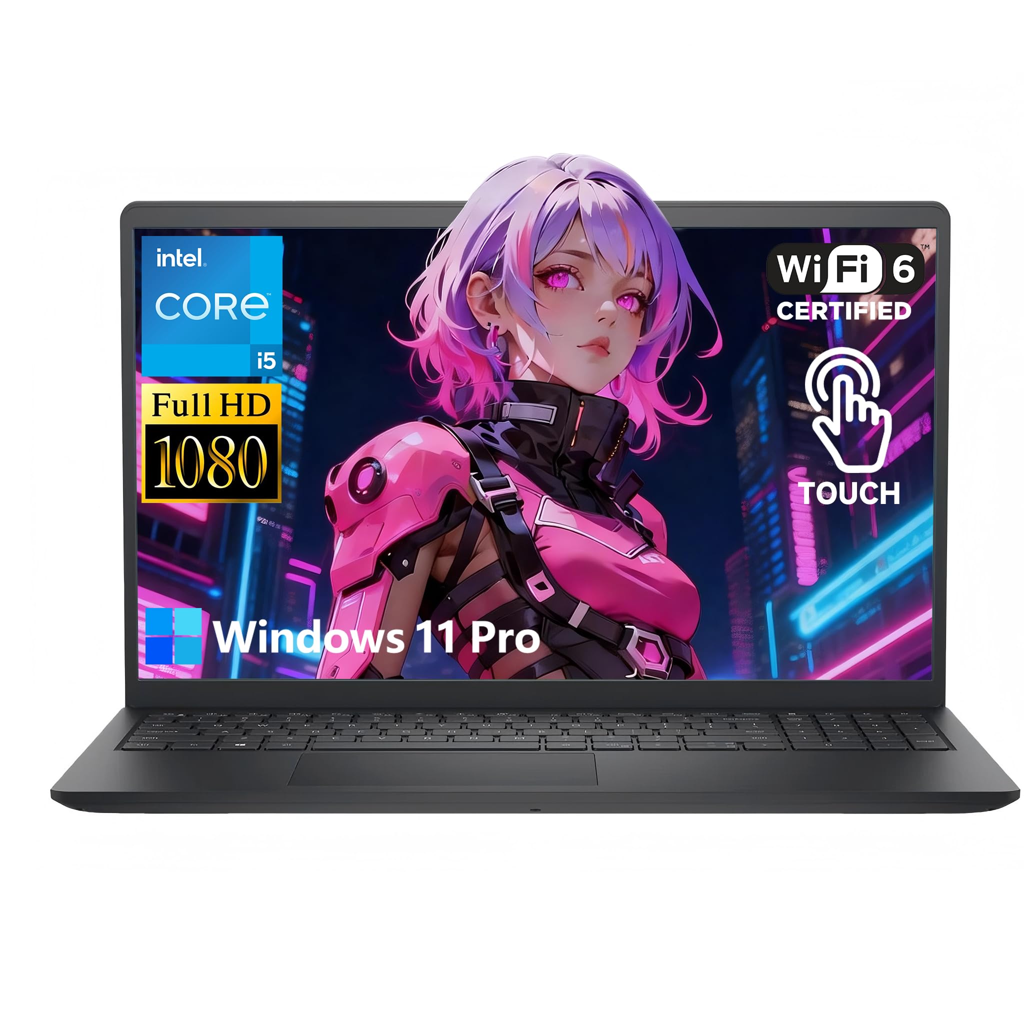 Dell 15.6" 2K Touchscreen Laptop i5-1334U 32GB RAM 1TB