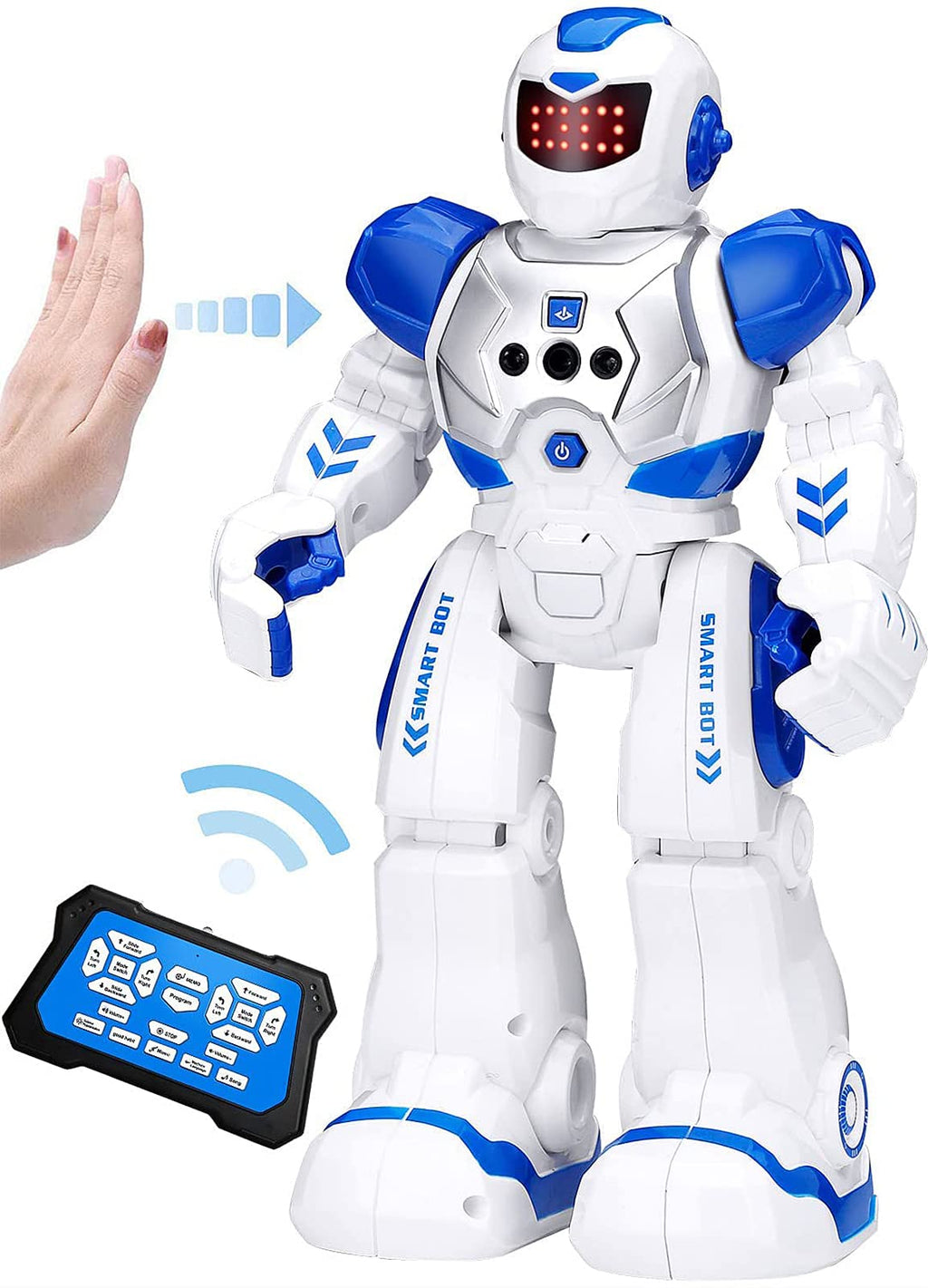 Səs İdarəsi ilə Jest Sensoru RC Robot Oyuncağı