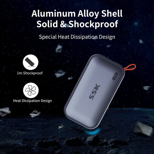 1TB Portable External SSD USB 3.2 Gen2 SD500