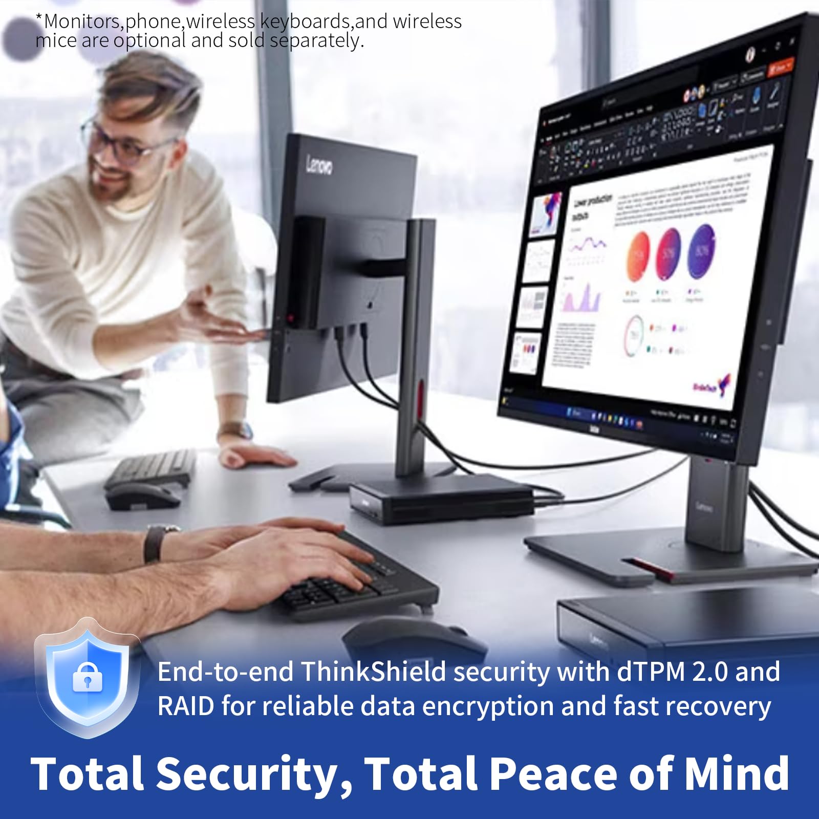 ThinkCentre Neo 50q Gen 5 Tiny Desktop Intel i3-1315U