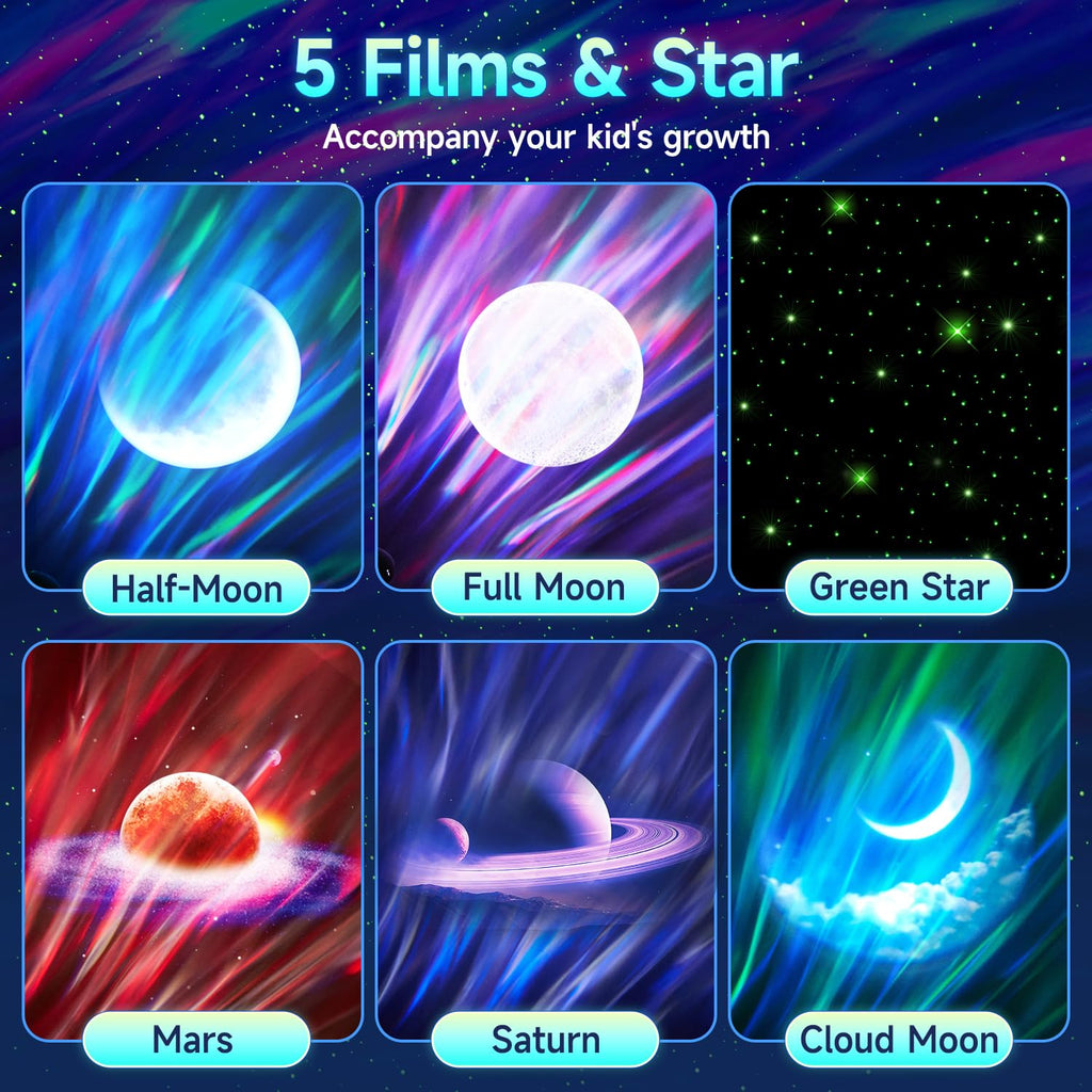 Galaxy Light Projector with 300+ Modes