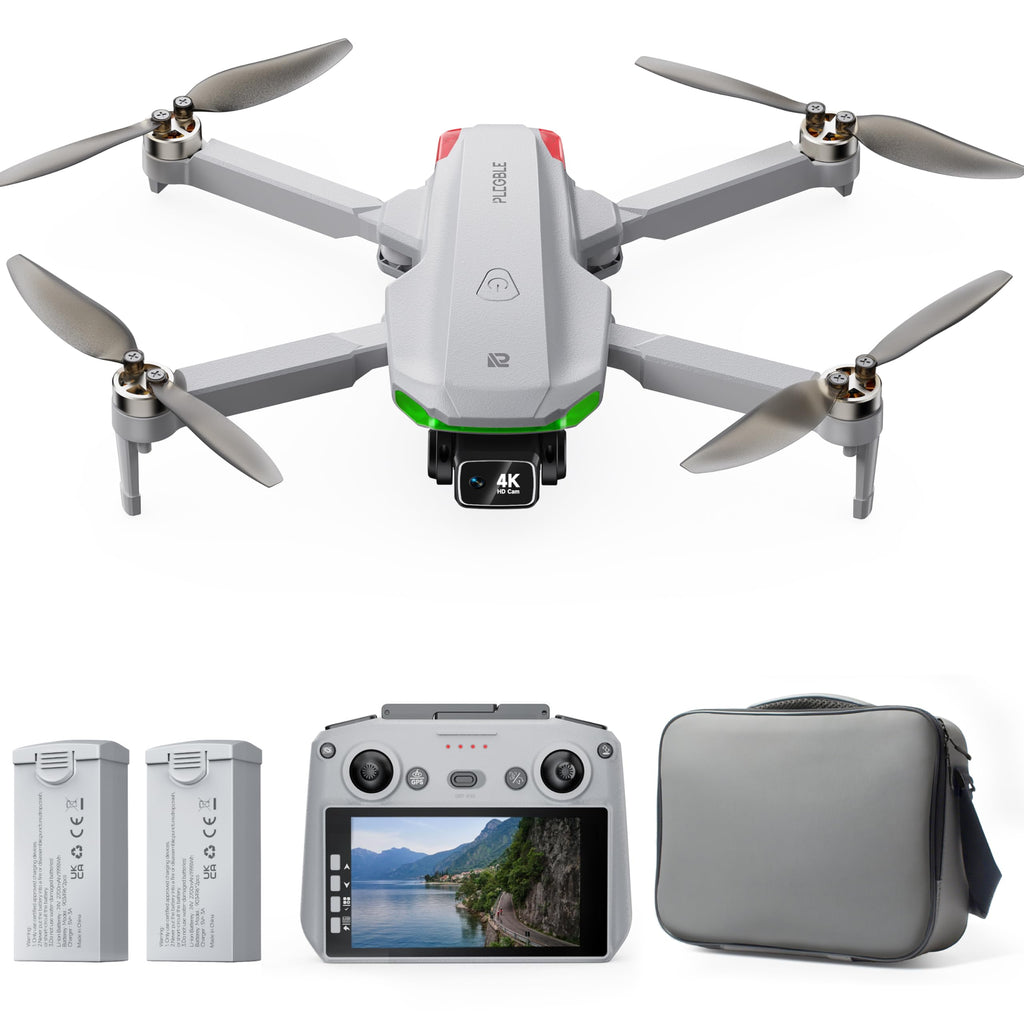 4K GPS-Drohne mit 5-Zoll FPV-Bildschirm für Luftaufnahmen