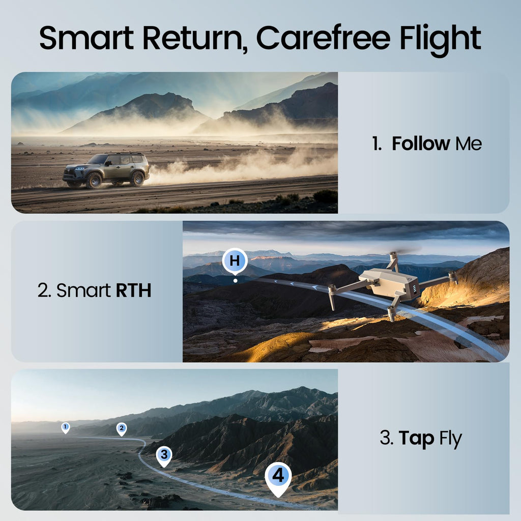 GPS дрон с камерой 6K и 3-осевым подвесом HS790