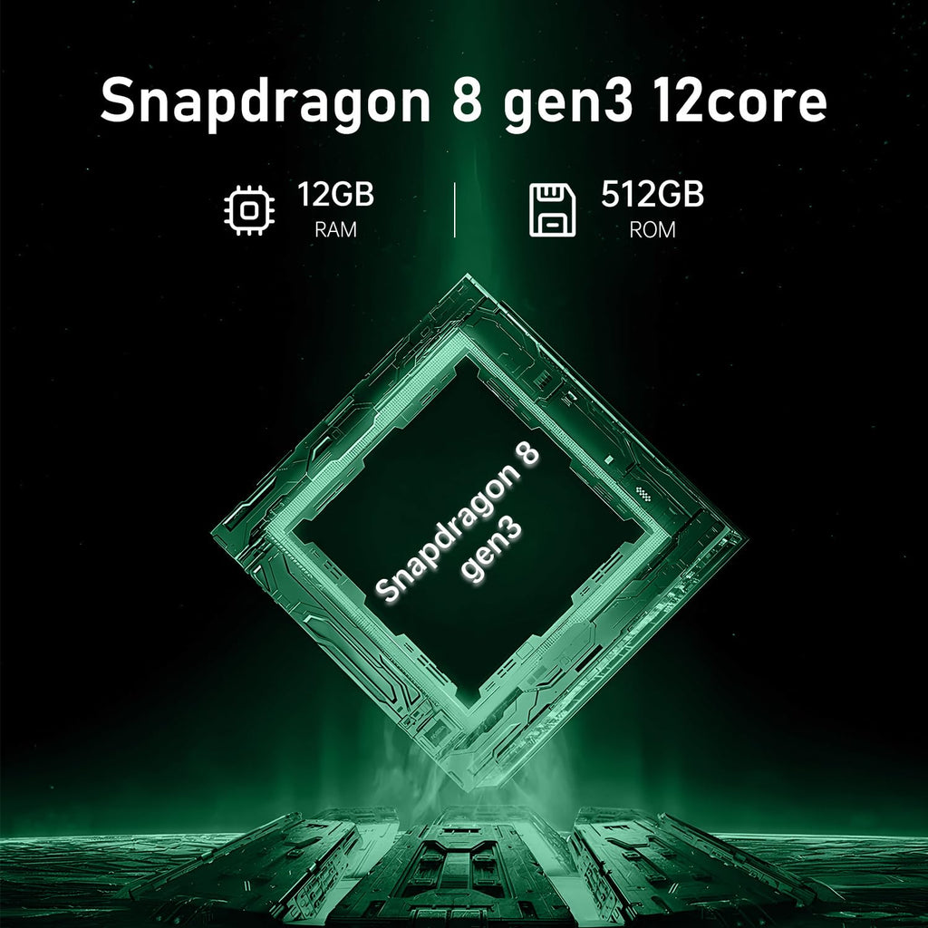 UIOUOR I25 Ultra: 6.99" FHD+ Android 14 Smartphone | 12GB+512GB | 108MP+68MP Camera | 7000mAh Battery | Built-in Stylus Pen | Blazing Fast Performance (Desert Titanium)