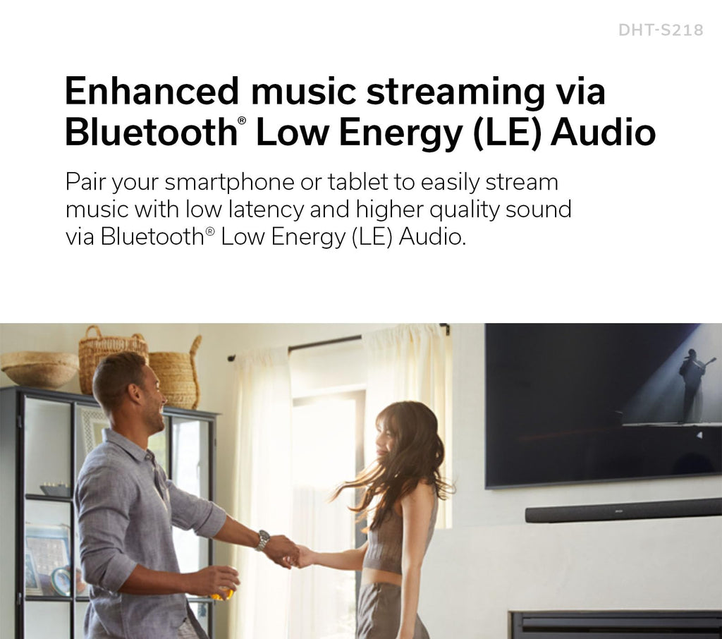 2.1-Channel Dolby Atmos Sound Bar DHTS218BKE3