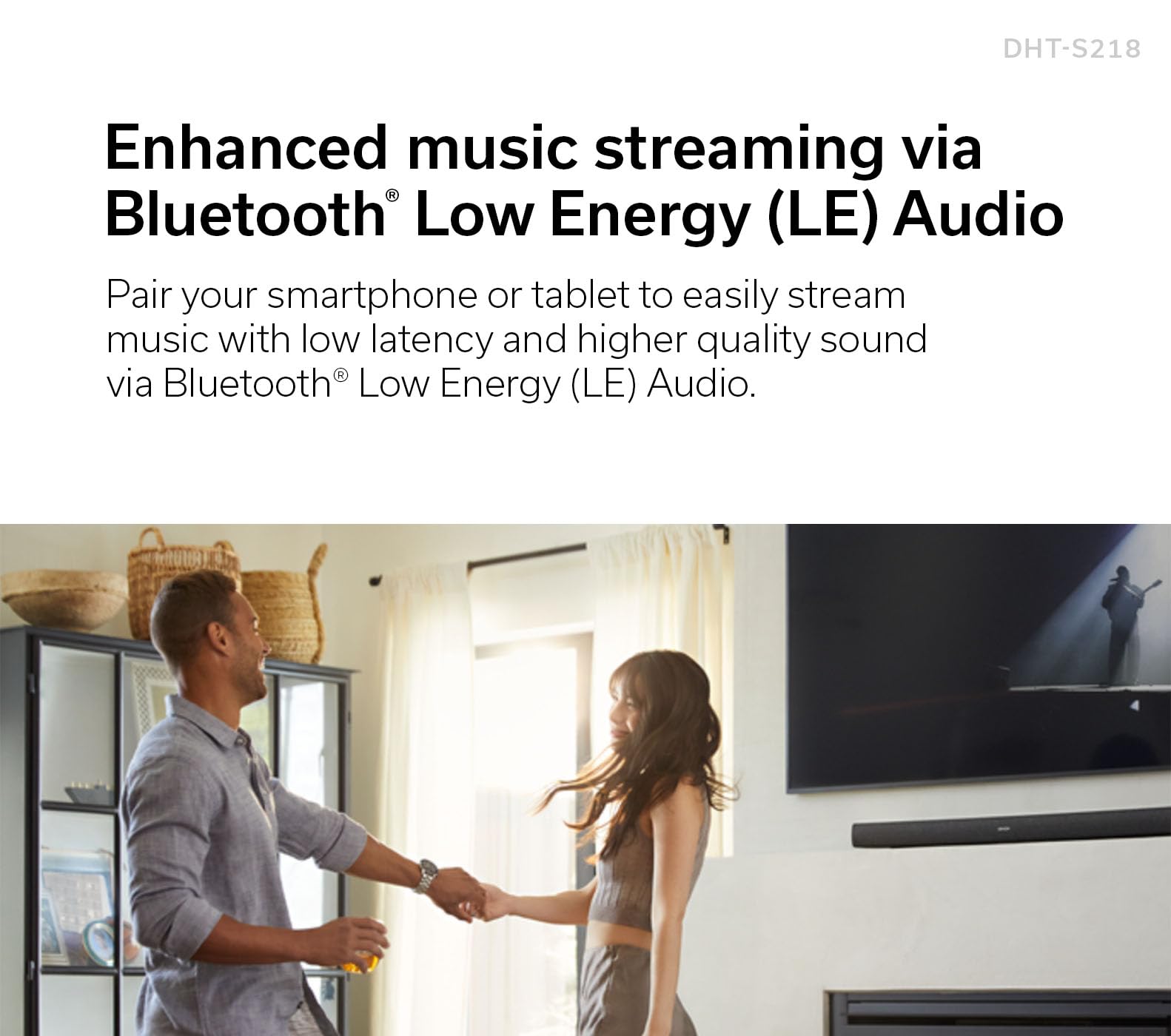 2.1-Channel Dolby Atmos Sound Bar DHTS218BKE3