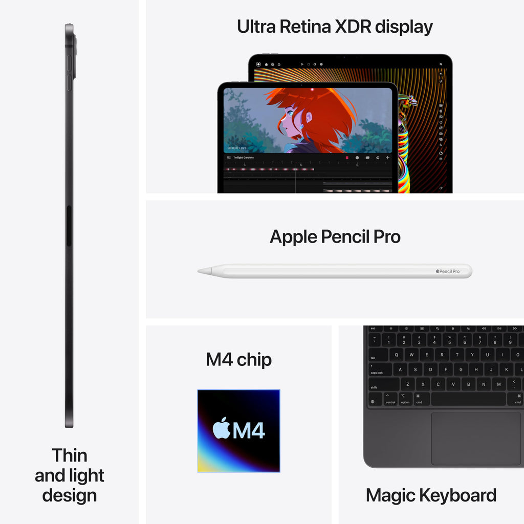 iPad Pro 13-Inch M4 512GB Wi-Fi 6E Space Black
