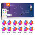 Smart RGBCW Recessed Lights Alexa App Control 6 Inch