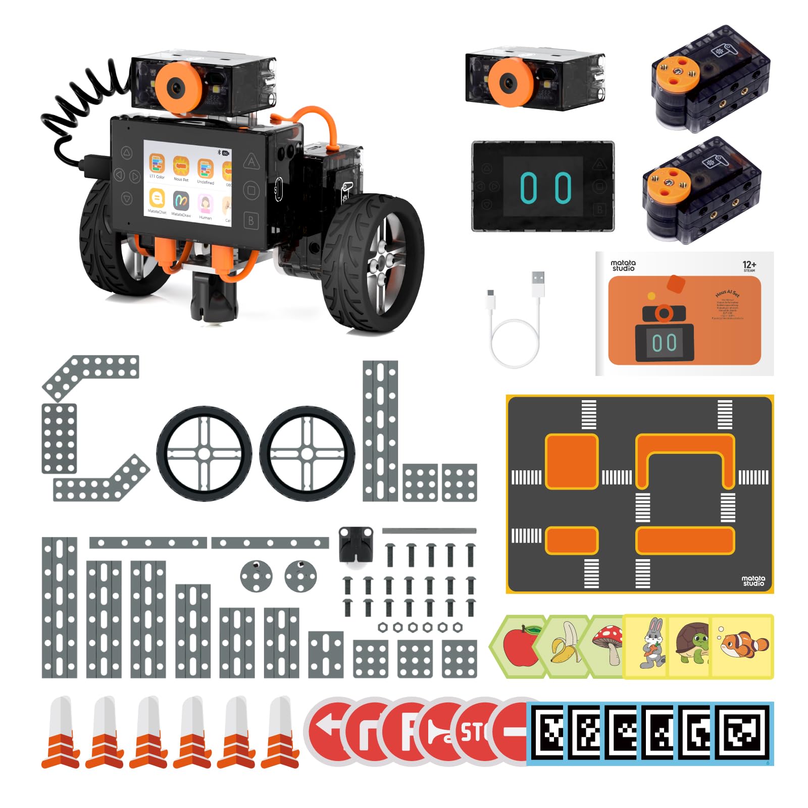 Nous AI Robot STEM Coding Kit for Teens 12+ with ChatGPT-4o