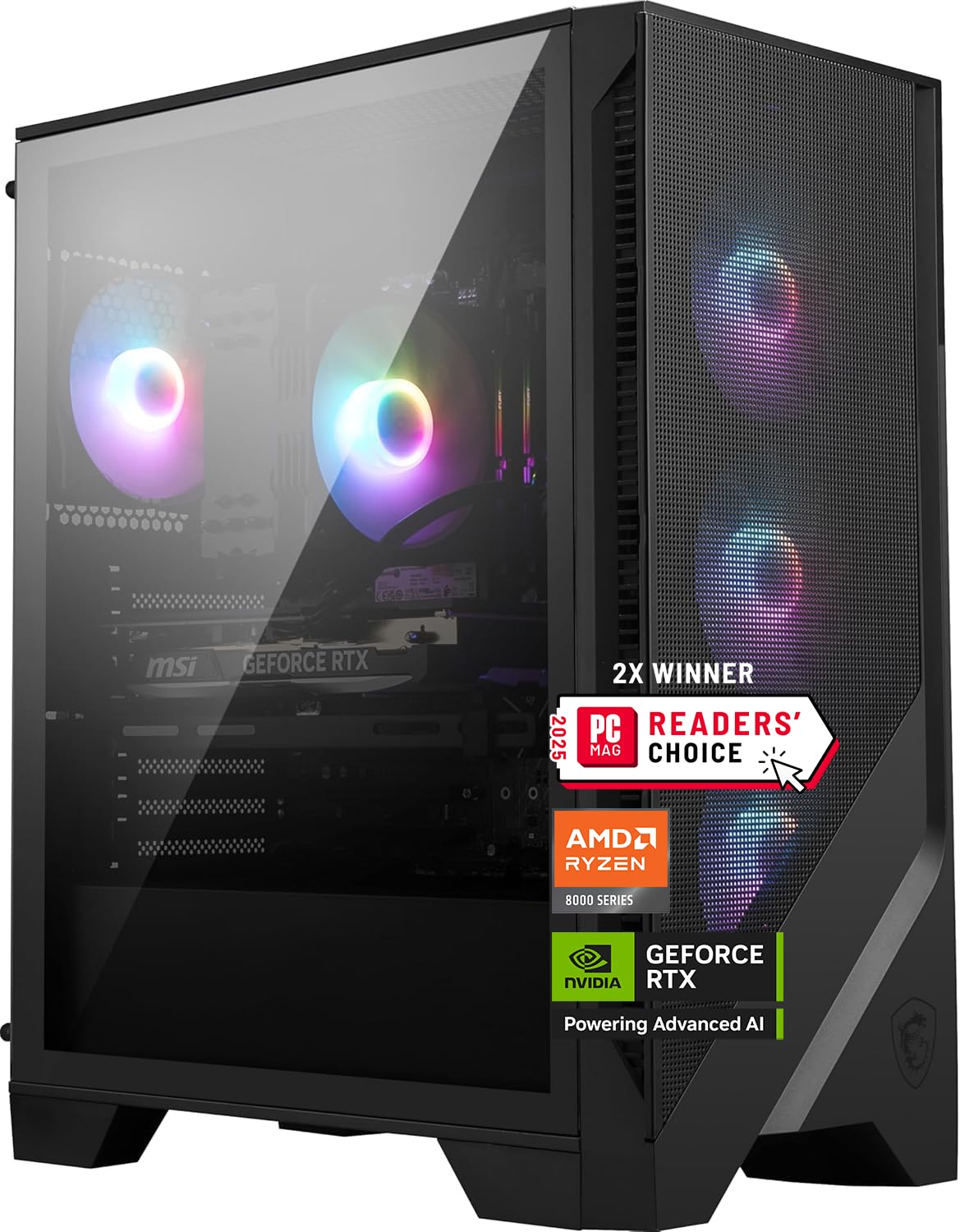 Игровой настольный ПК AMD R7-8700F RTX 5070 32GB DDR5