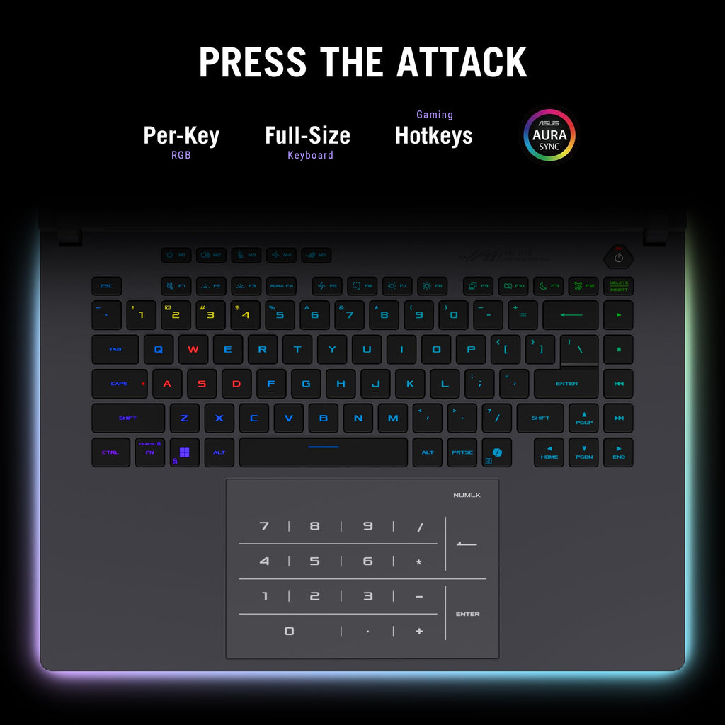 16" Игровой ноутбук RTX 5070 Ti 240Hz ROG Nebula