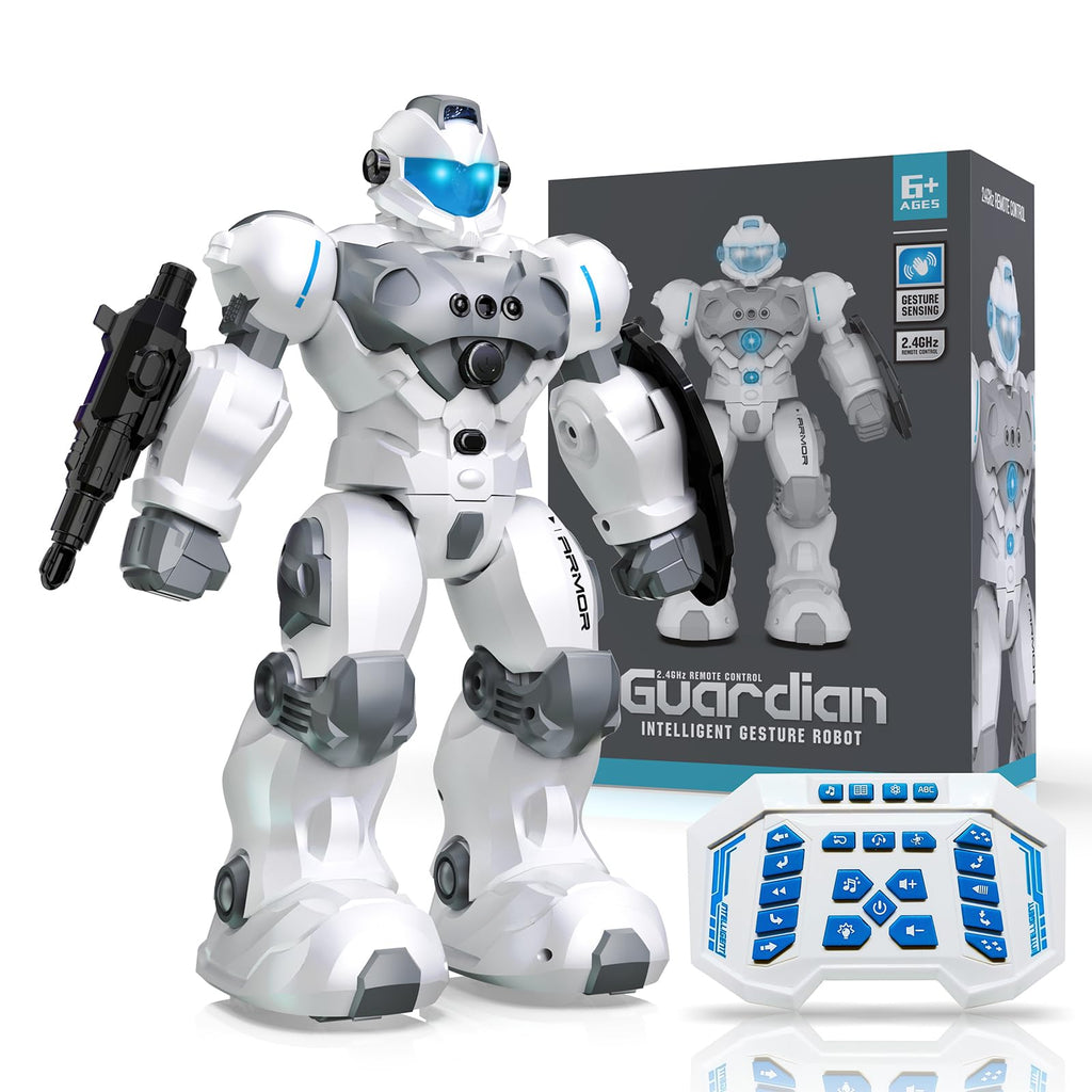 Remote Control Robot Toy with Programmable Actions for Kids