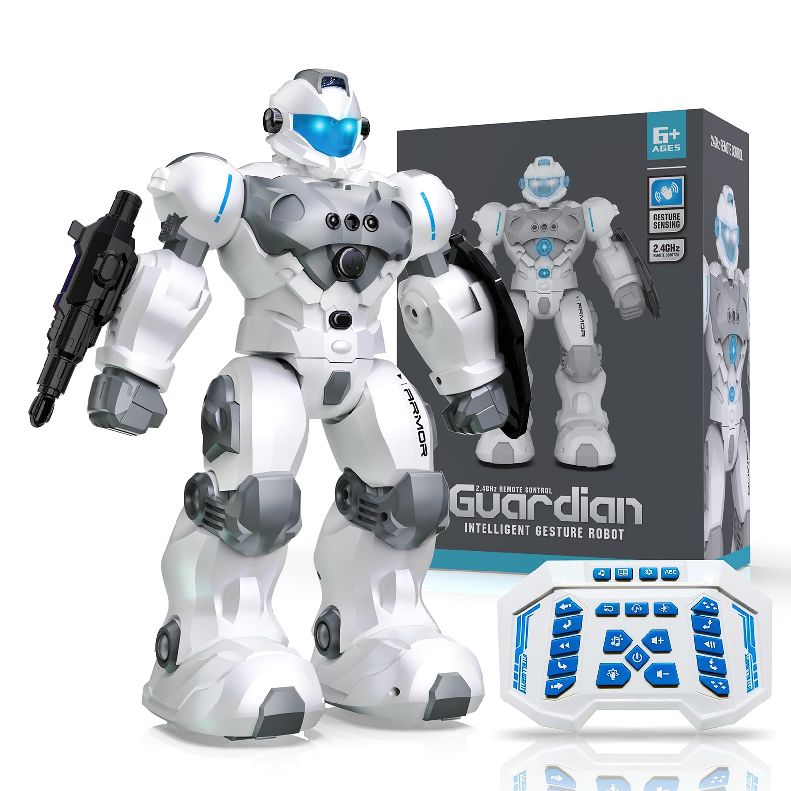 Remote Control Robot Toy with Programmable Actions for Kids