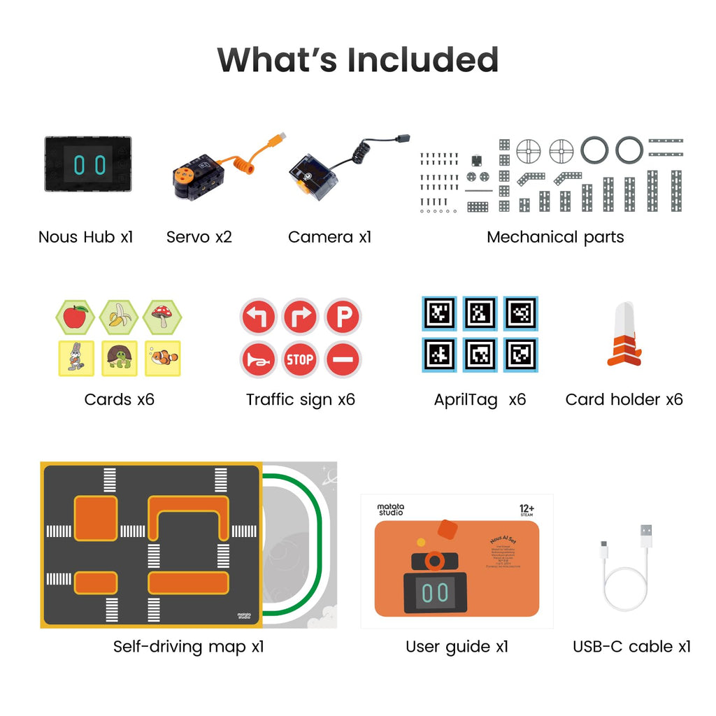 Nous AI Robot STEM Coding Kit for Teens 12+ with ChatGPT-4o