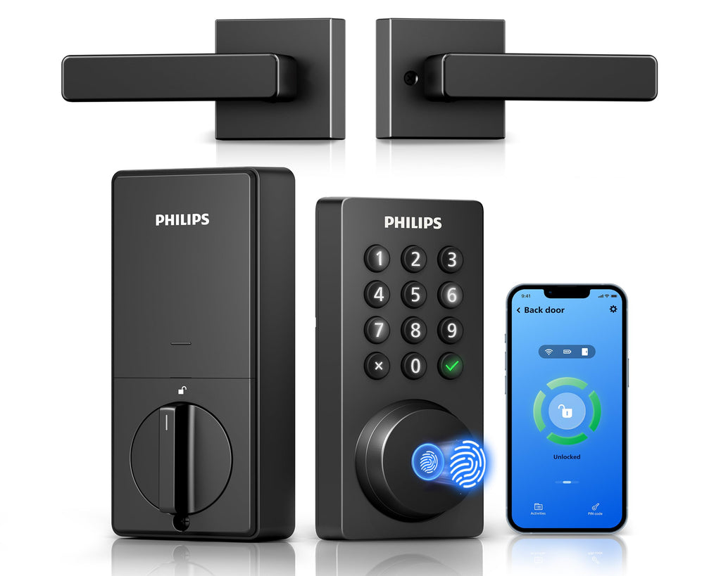 WiFi Keypad Smart Door Lock mit Griff 4200 Serie