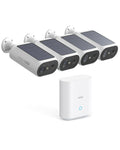Telecamera di Sicurezza Esterna Wireless Solare 2K con Visione