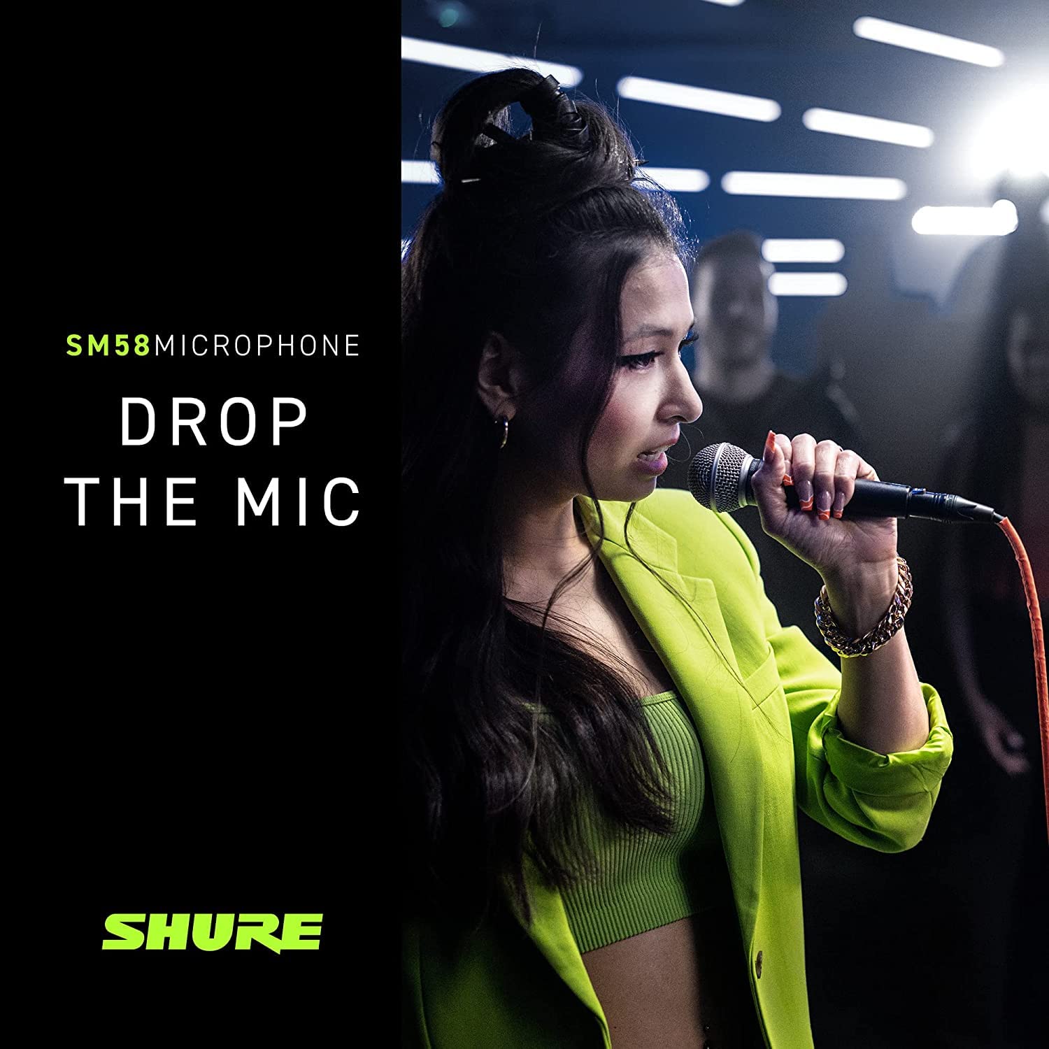 Shure SM58-LC Micrófono Vocal Dinámico Cardioide XLR