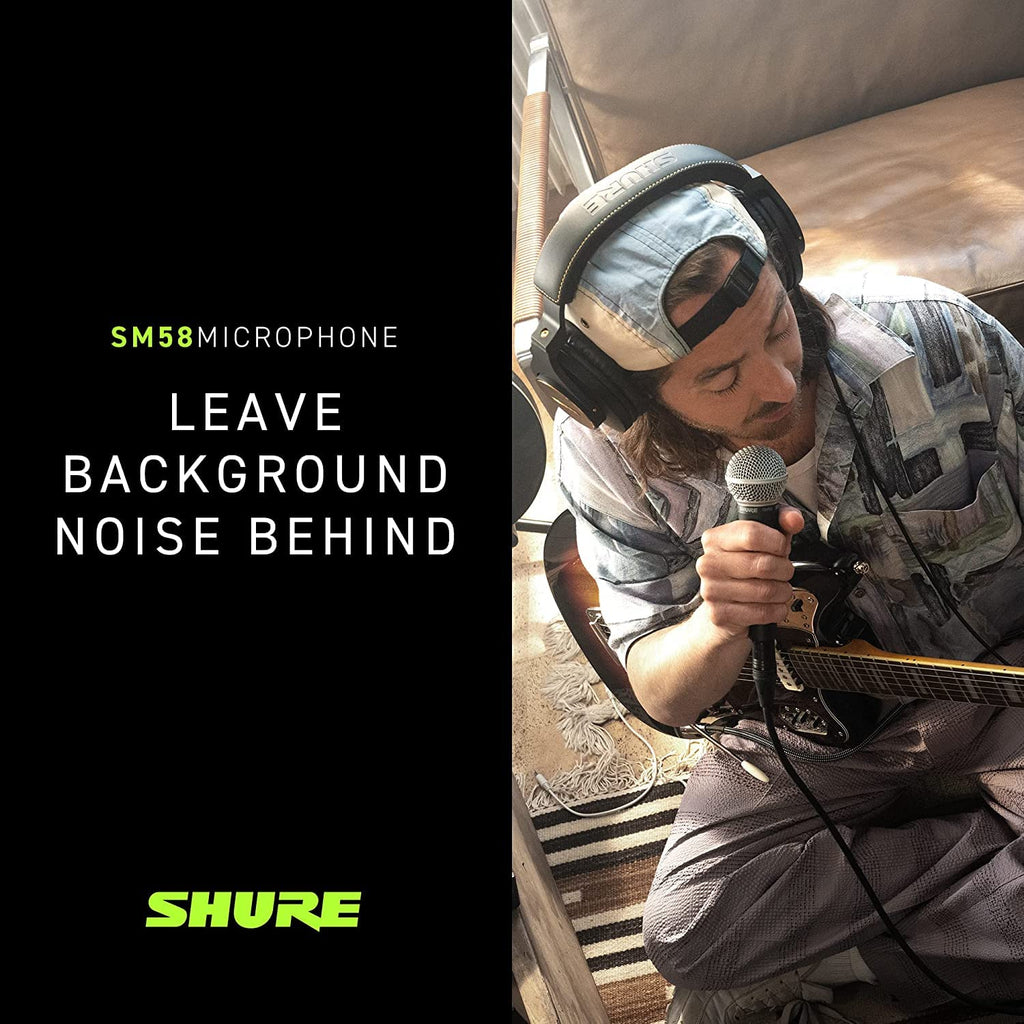 Shure SM58-LC Micrófono Vocal Dinámico Cardioide XLR
