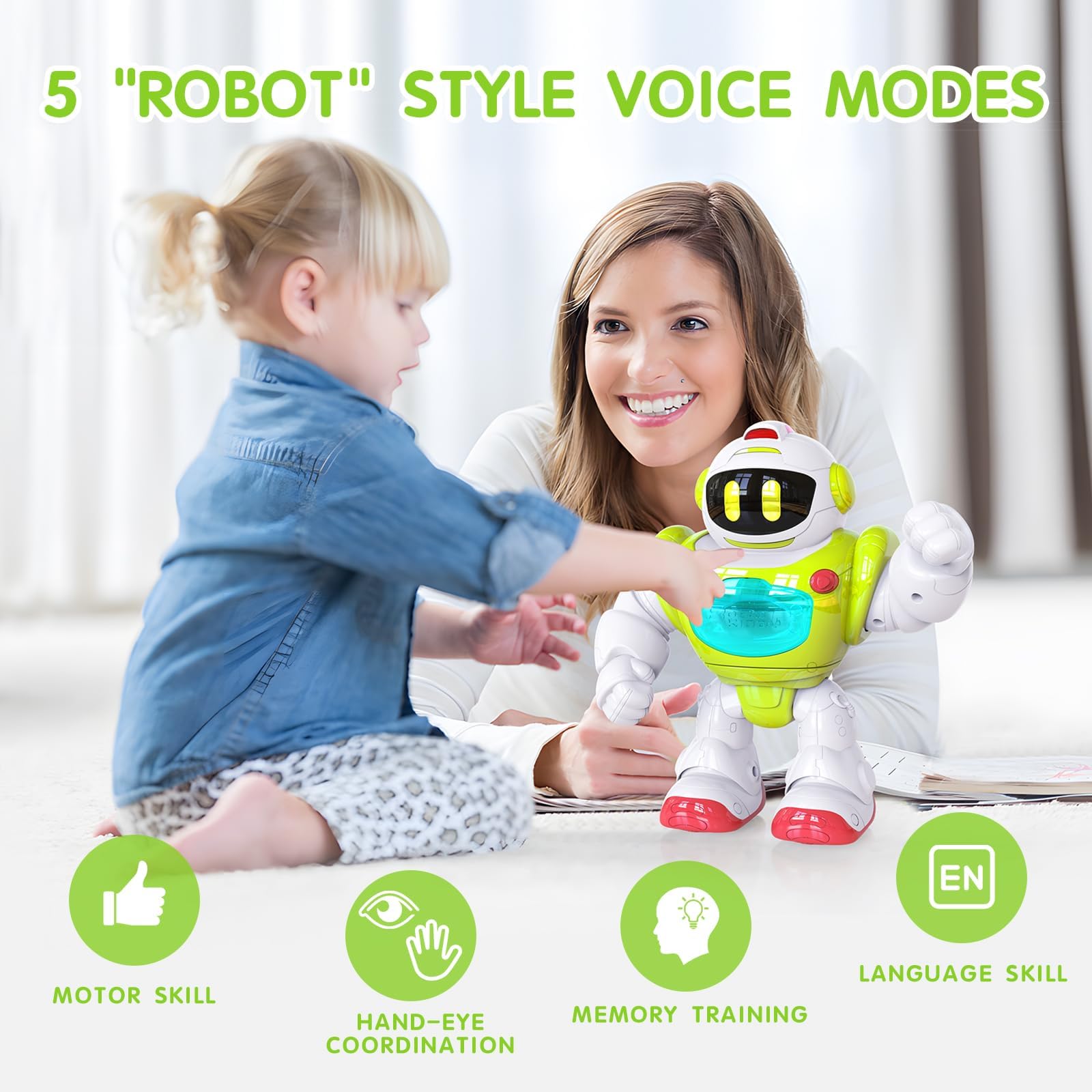 P&C Baby Walking Remote Control Robot with Music